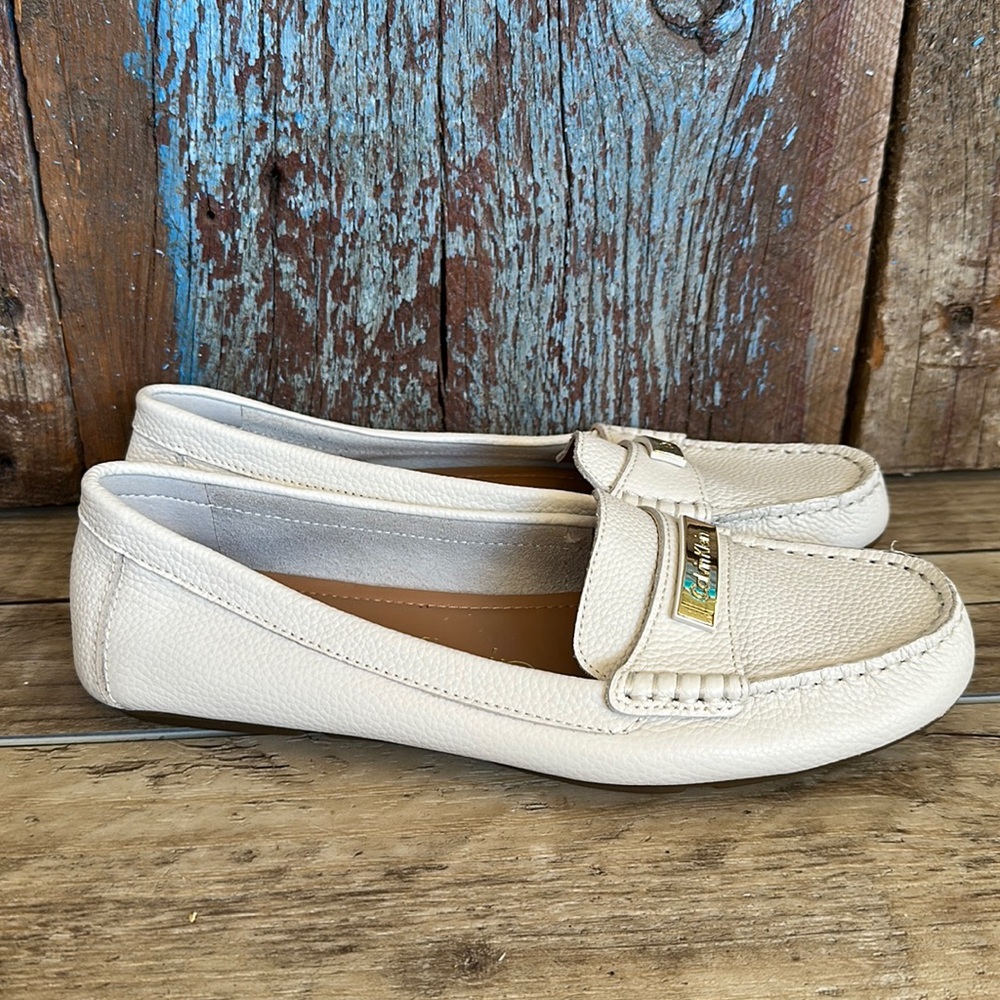 Calvin Klein Cream Loafers